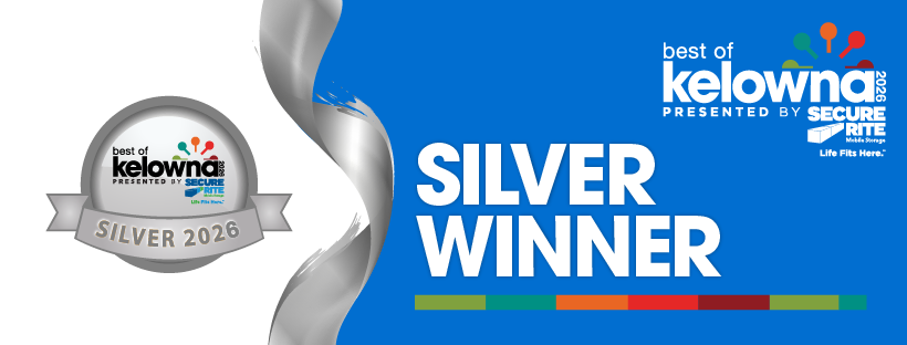 ARG wins 2 silver Best of Kelowna Awards, 2026.
